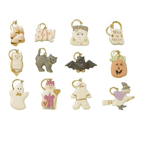 10-Piece Ornament Set, Multicolor I1433