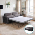 Queen Size Velvet Pull Out Sofa Bed X86812