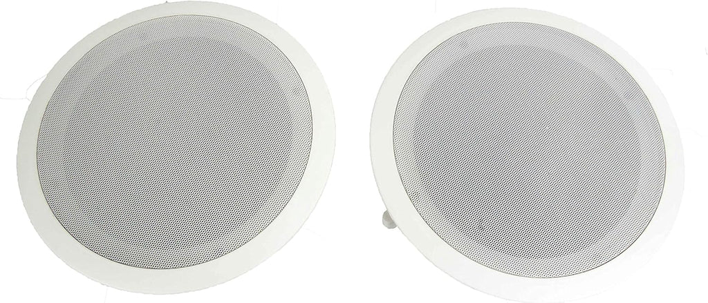 8" 1000W Round Wall And Ceiling Home Speakers 2 PAIR R457