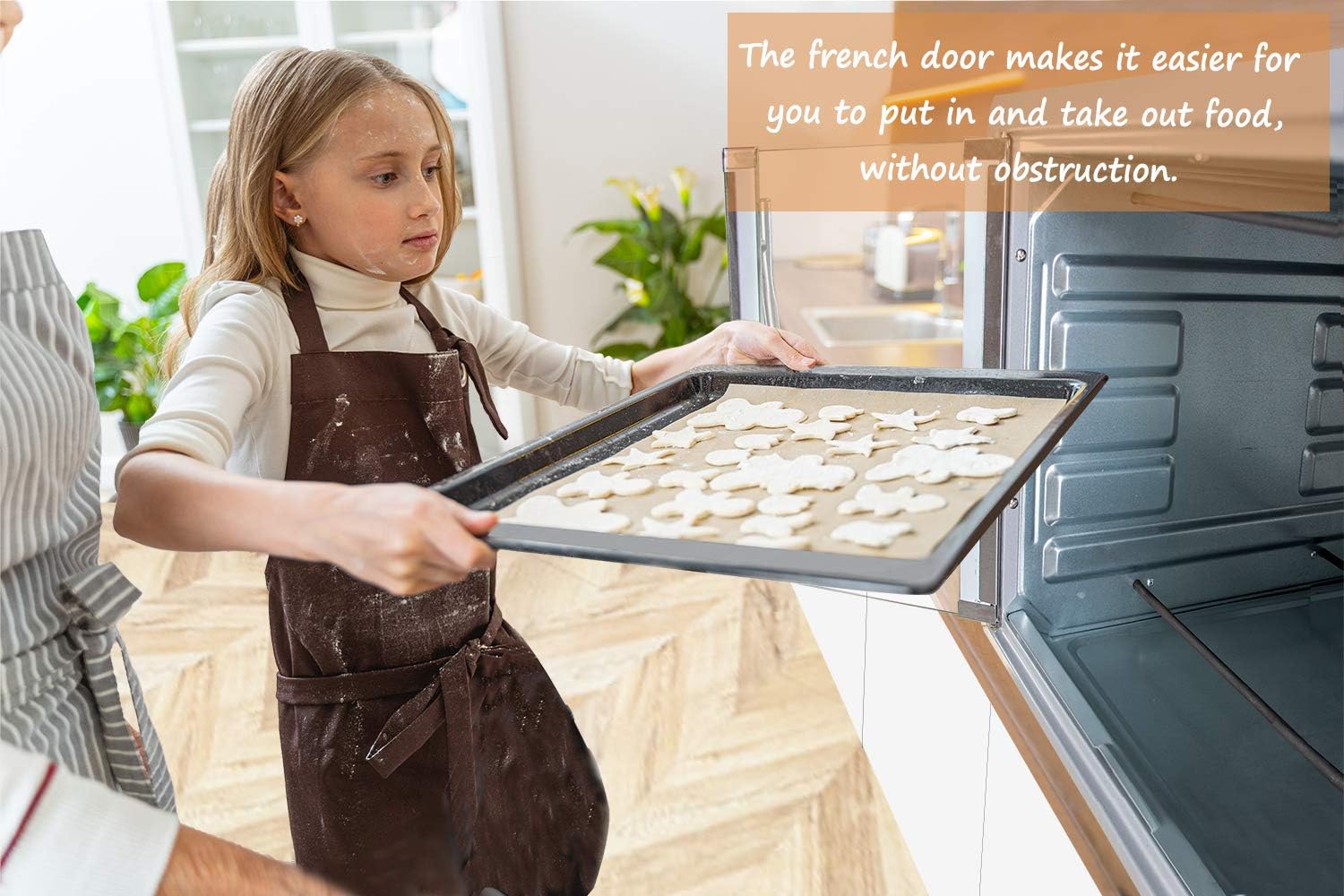 Silver 55L French Door Toaster Oven M639
