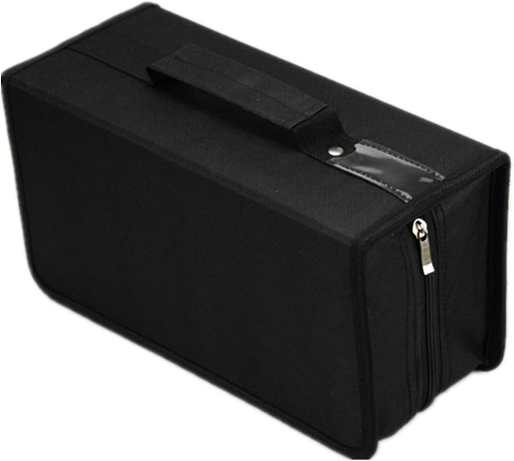 168 Capacity Black CD/DVD Case Holder R228