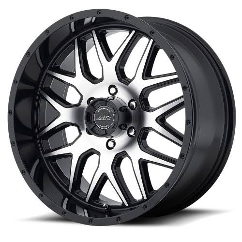 Black 17x8.5 Wheel J604