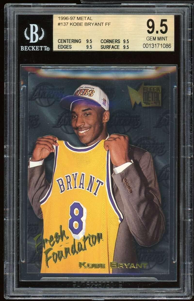 1996-97 Metal #137 BGS 9.5 Rookie Card R548912