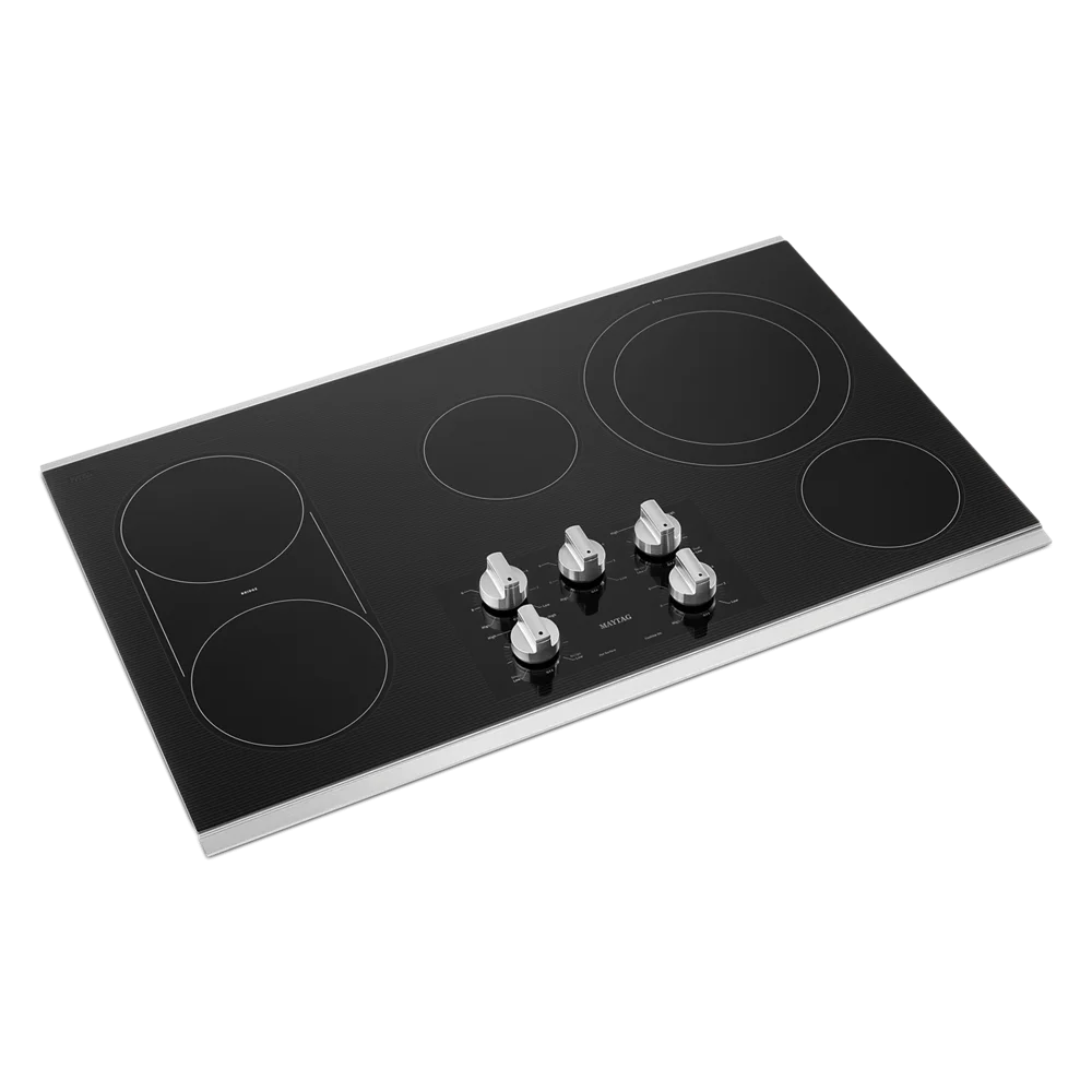 36" Wide Built-In Electric Cooktop - Stainless Steel T327984