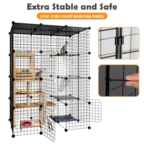 Outdoor Large Metal Wire Cat Playpen Kennel Q495