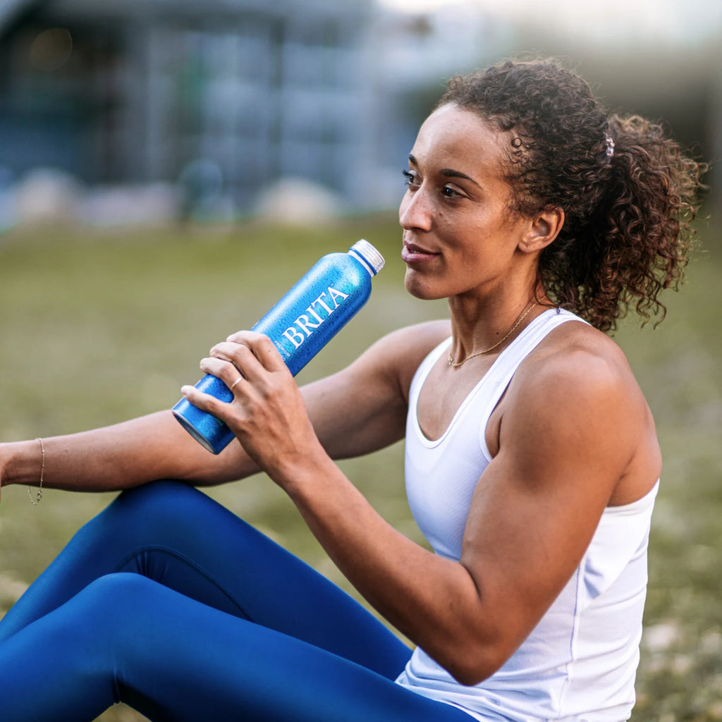 25 fl oz (12 Pack) BPA Free Refillable Aluminum Water Bottles I9123