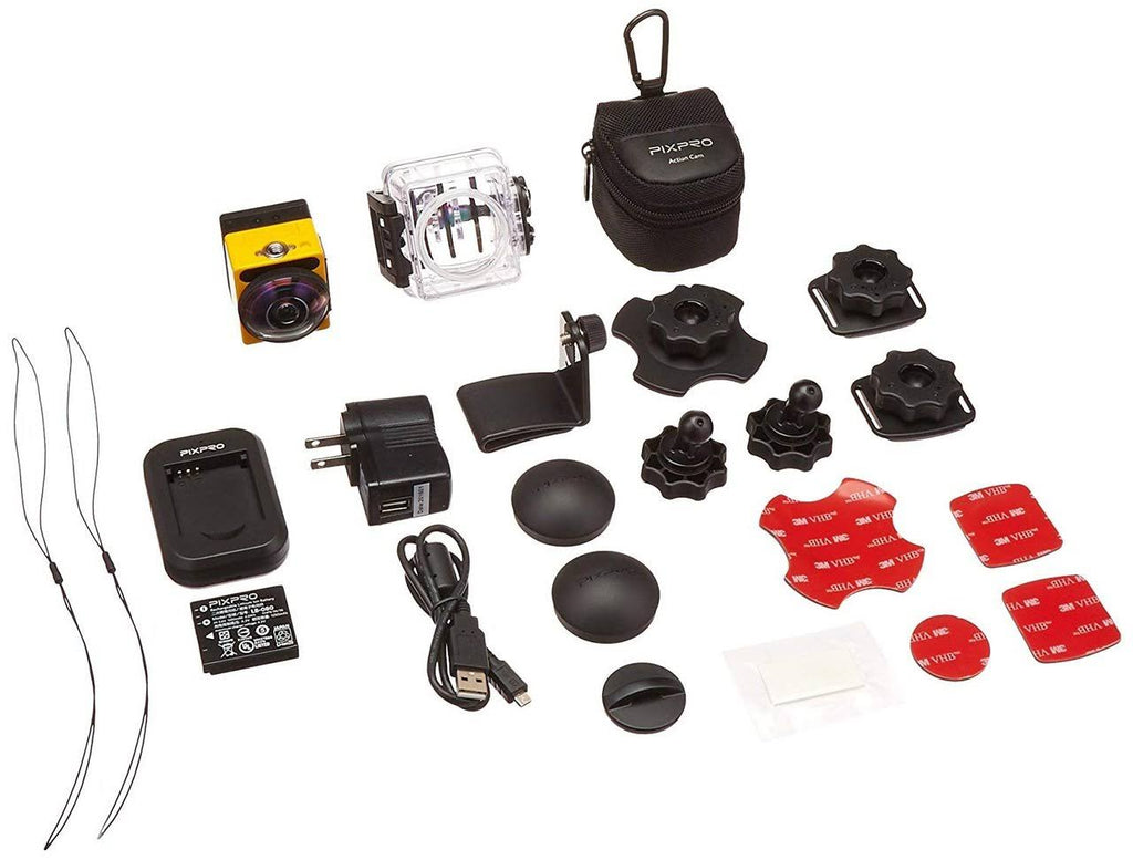 16.36 MP Action Camera - 1080p - Yellow I181751