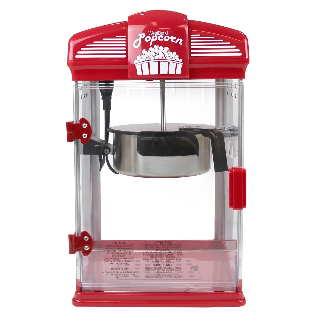 Hot Oil Popcorn Popper Machine, Nonstick Kettle K8710