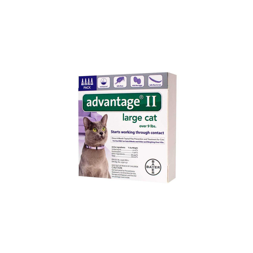 Advantage II Flea Treatment Cats S417