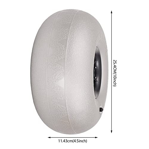 2 Pack 10" Beach Sand Tires with 4.13in Diameter Replacement Balloon Wheels M77744