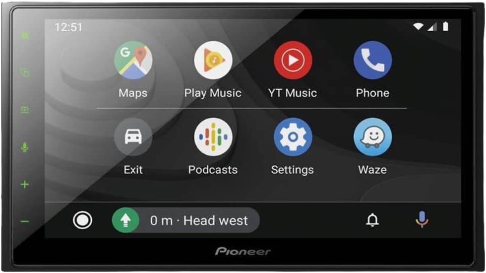 6.8" Digital Multimedia Receiver with Bluetooth and Backup Camera Y383