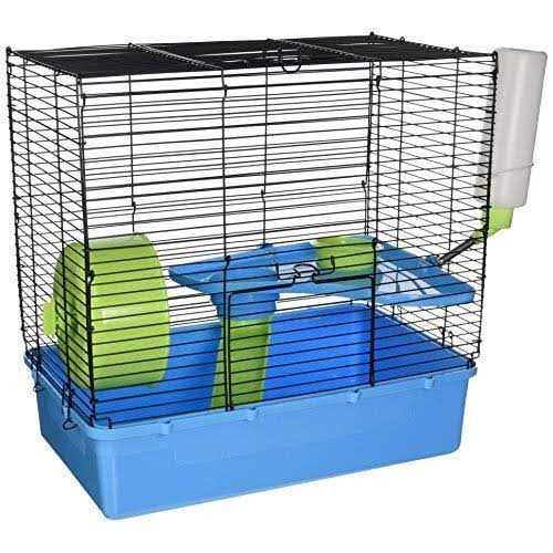 Blue 2 Story Hamster Cage O354455