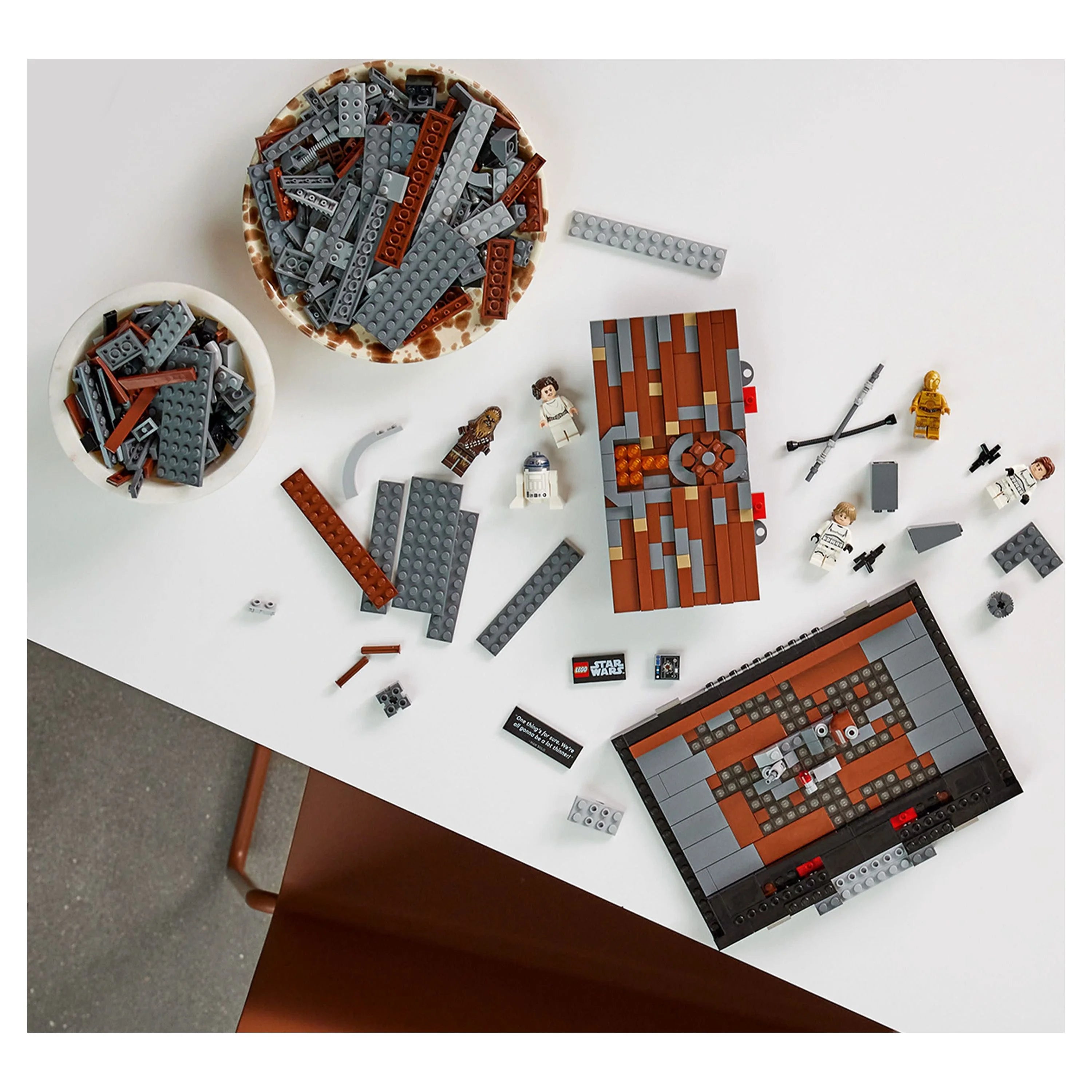 LEGO Star Wars Death Star Trash Compactor Diorama 75339 Building Set with 6 Figures Y917