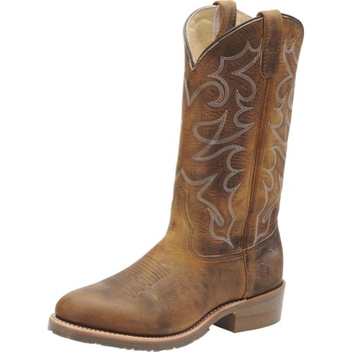 12" Leather Work Boots with Oil- and Slip-Resistant Outsole B764782