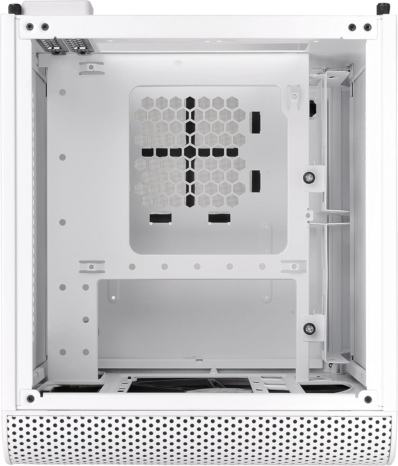 White Mini ITX Cube Computer Chassis Y597360