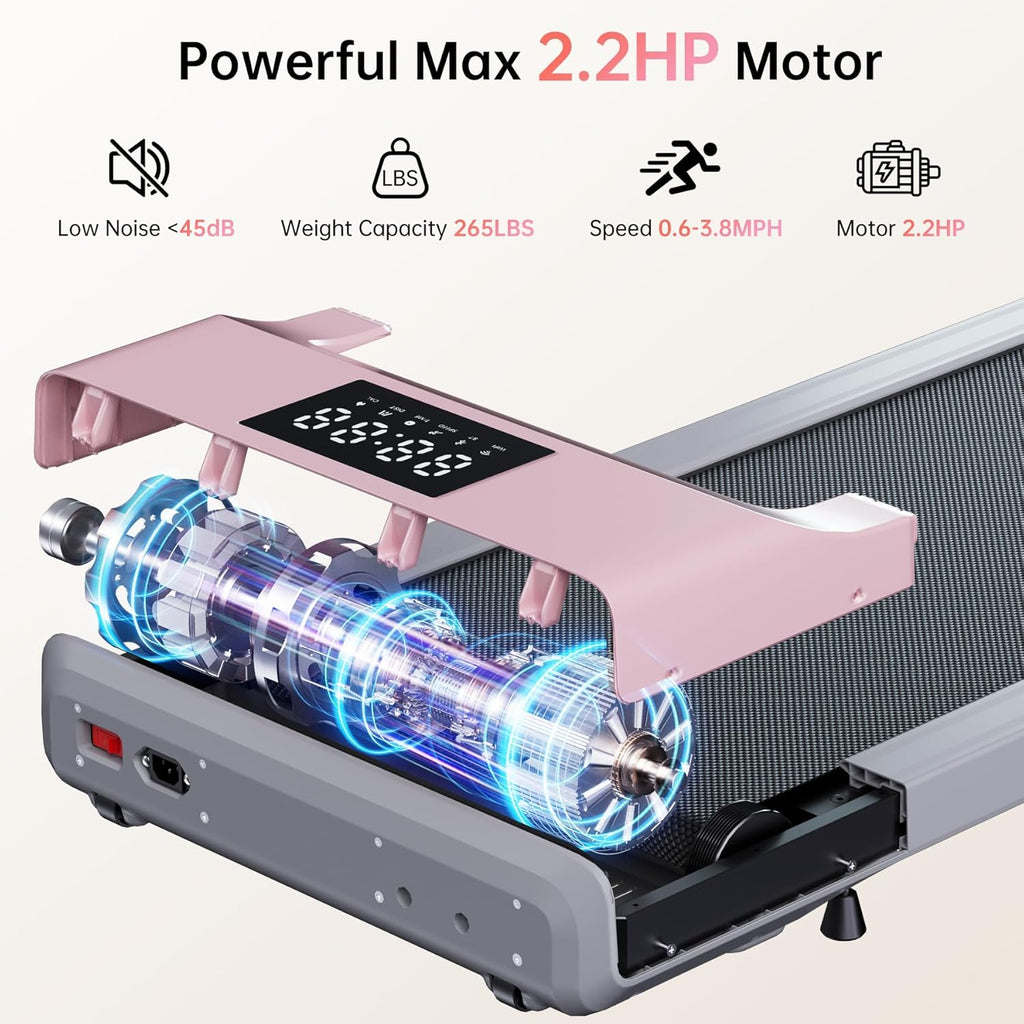 Under Desk Treadmill with 300 Lb Capacity T28894