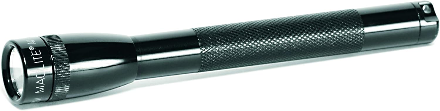 Black 2-Cell AAA Mini Incandescent Flashlight R278384