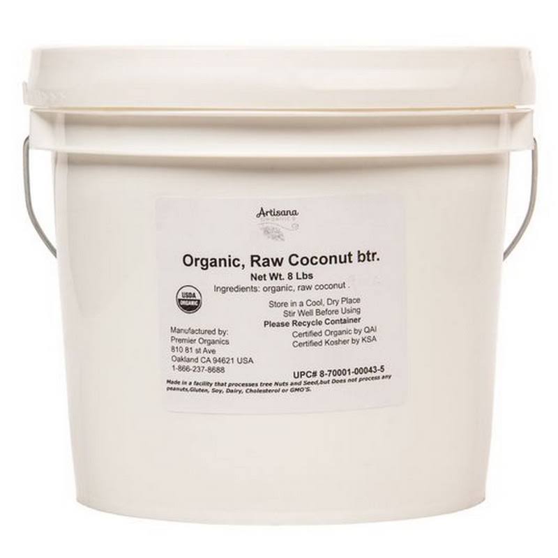 Organic Raw Coconut Butter, 8 Pound H548