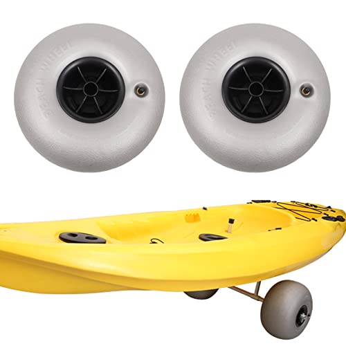 2 Pack 10" Beach Sand Tires with 4.13in Diameter Replacement Balloon Wheels M77744