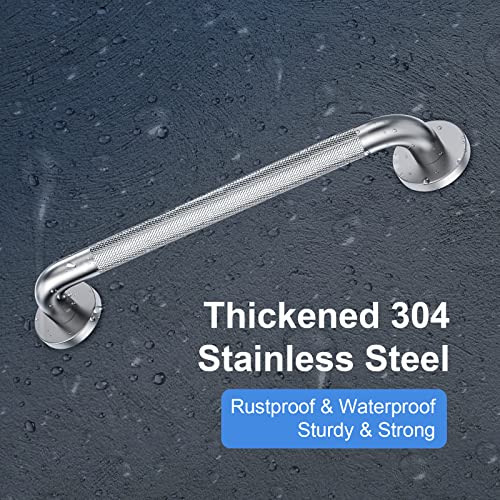 2 Pack 24 Inch 304 Stainless Steel Matte Black Grab Bars R845920