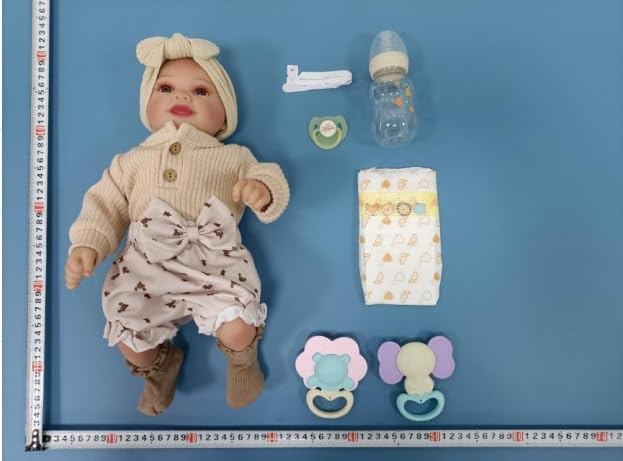 17Inch Soft Vinyl Realistic Poseable Baby Doll C138