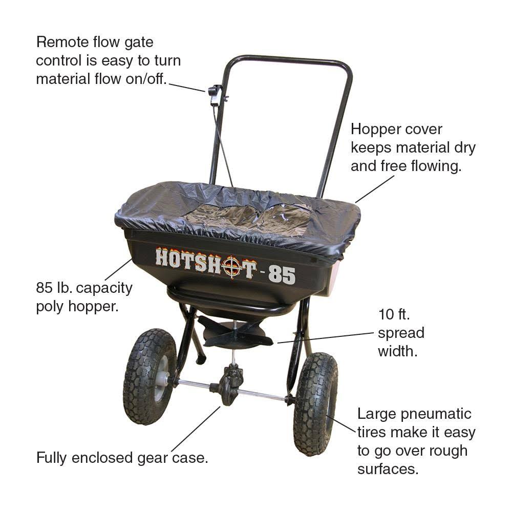 85 lb. Capacity Salt Spreader F29154