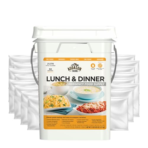 92 Servings Dehydrated Meal Kit Variety Pail P205