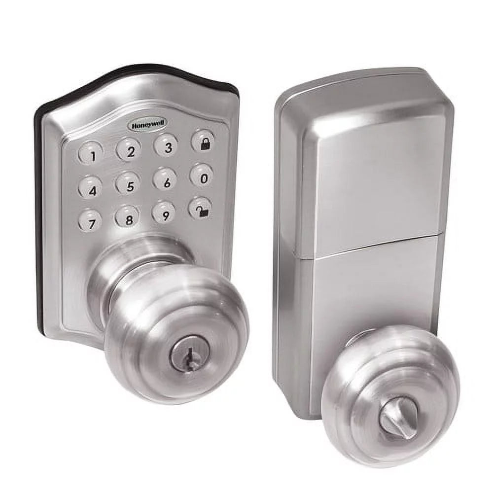 Polished Brass Electronic Entry Door Lock I232033