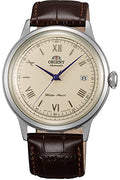 Japanese Automatic Stainless Steel and Leather Dress Watch X76717