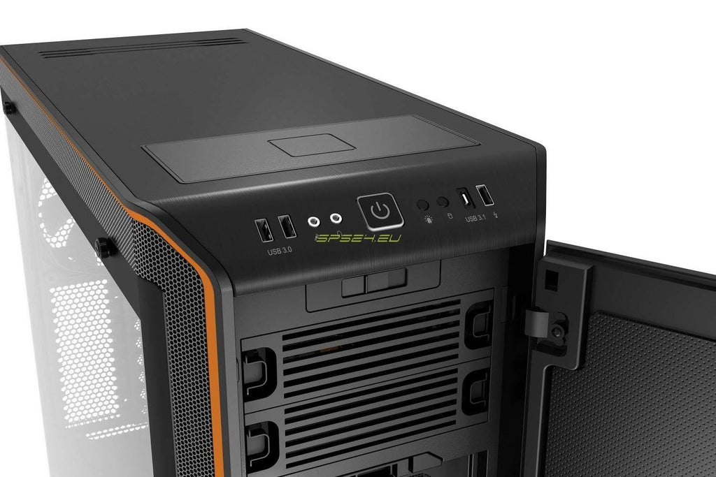 Orange Full-Tower Case X1542