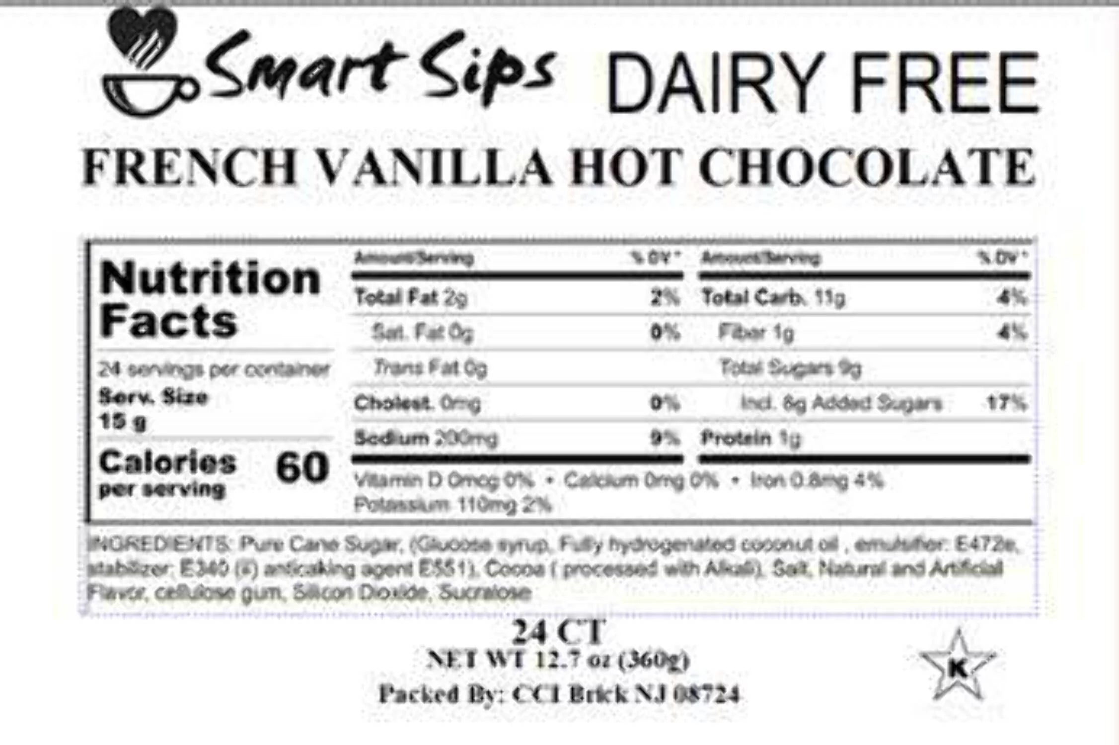 French Vanilla Hot Chocolate Single-Serve Hot Cocoa Pods J336424