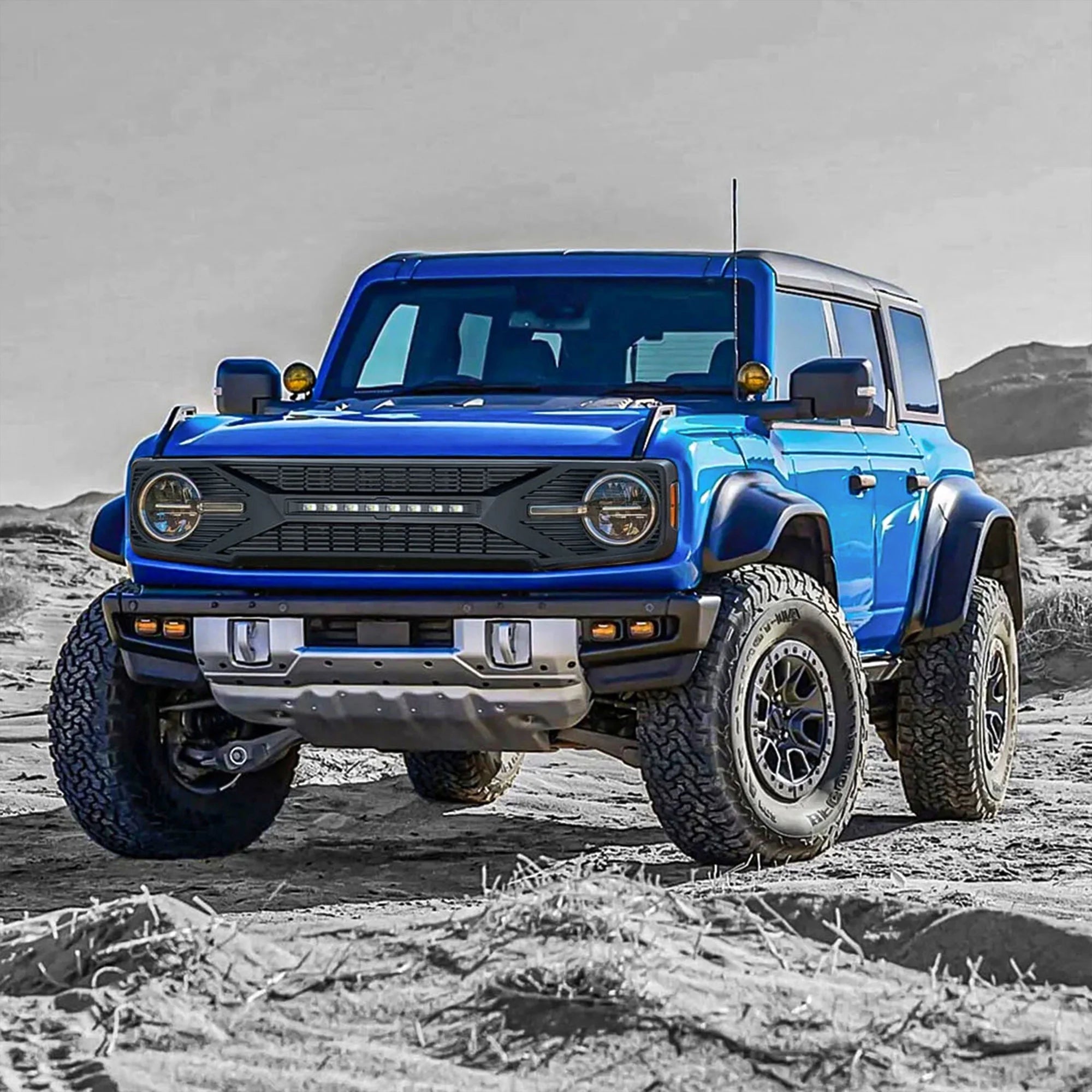 Grille with Lights for Ford Bronco A888