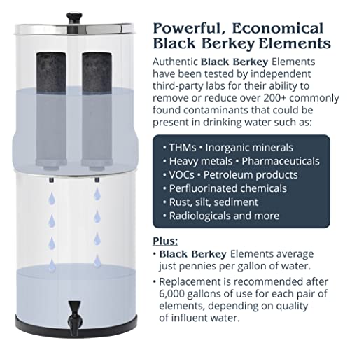 Gravity-Fed Water Filter System Y129147