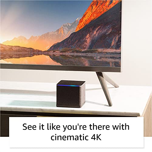 Fire TV Cube with Wi-Fi 6E, 4K Ultra HD A35584