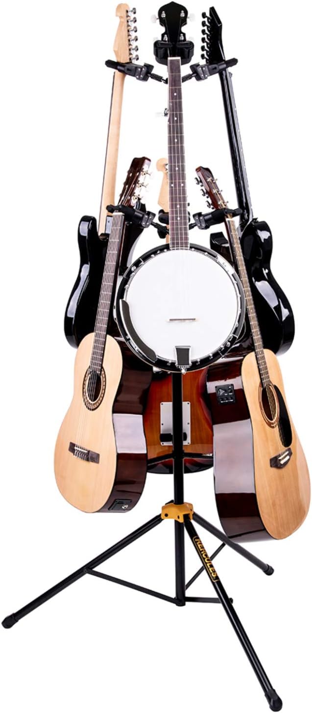 Universal 6-Piece Guitar Display Stand with Cloth P79594