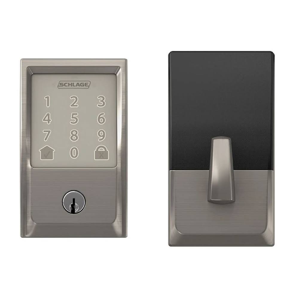 Smart WiFi Deadbolt Satin Nickel E35968