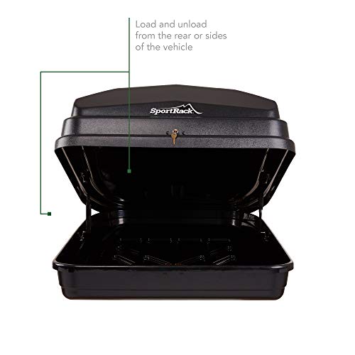 Black Rear Opening Cargo Box H5231