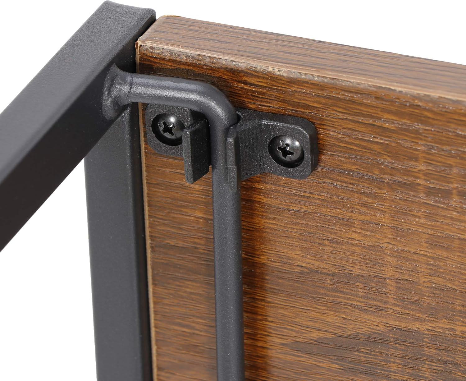 Espresso Folding Computer Desk A62694
