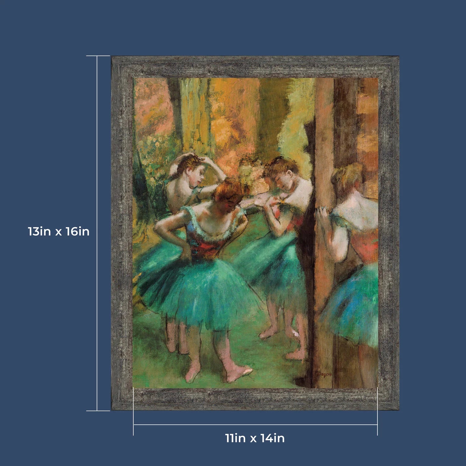 Framed Wall Art Print, 11x14 L58522