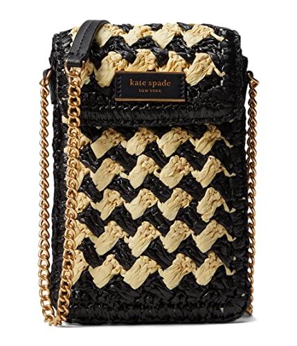 Striped Crochet Crossbody Phone Crossbody Q72298