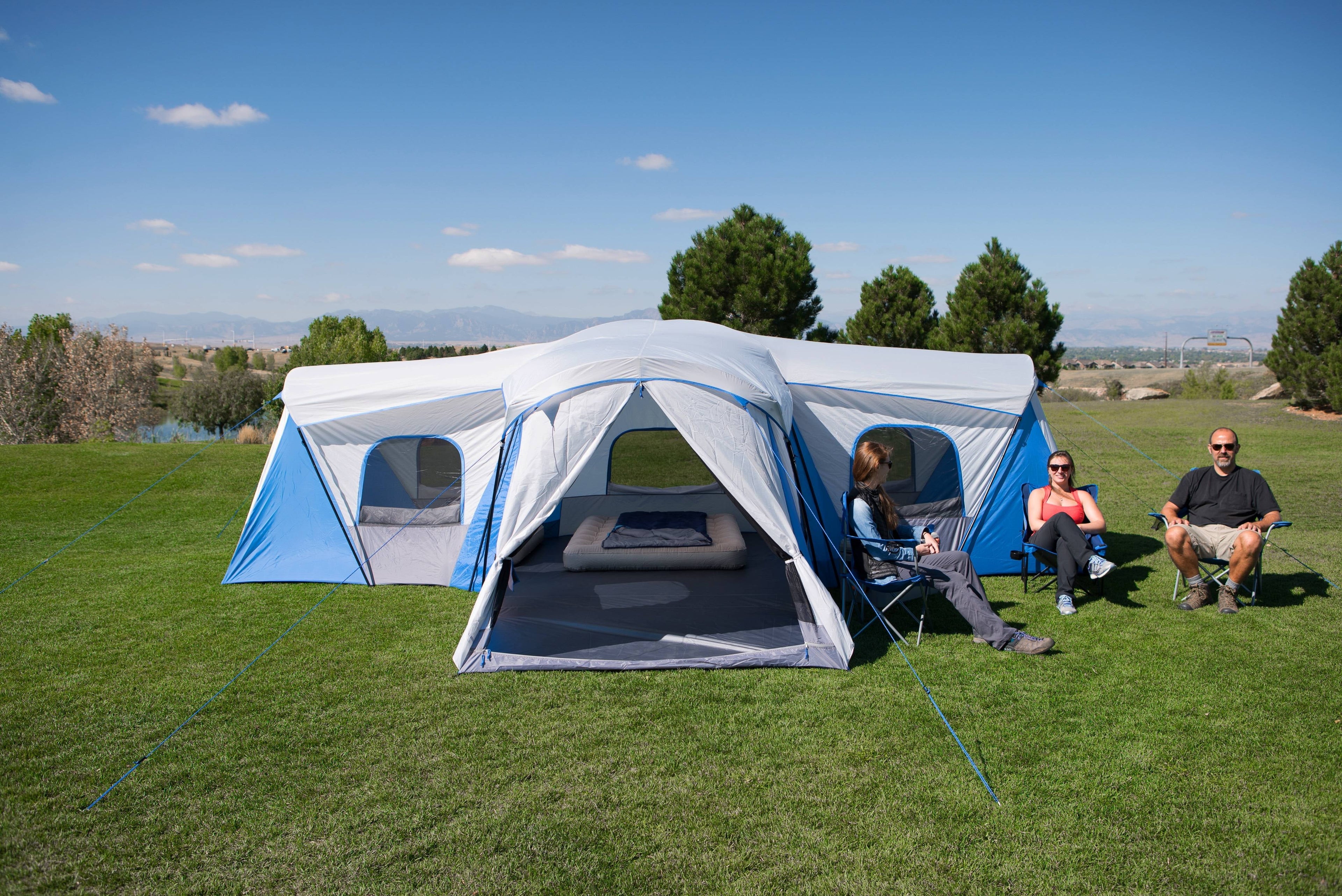 16-Person 3-Room Family Cabin Tent N14465