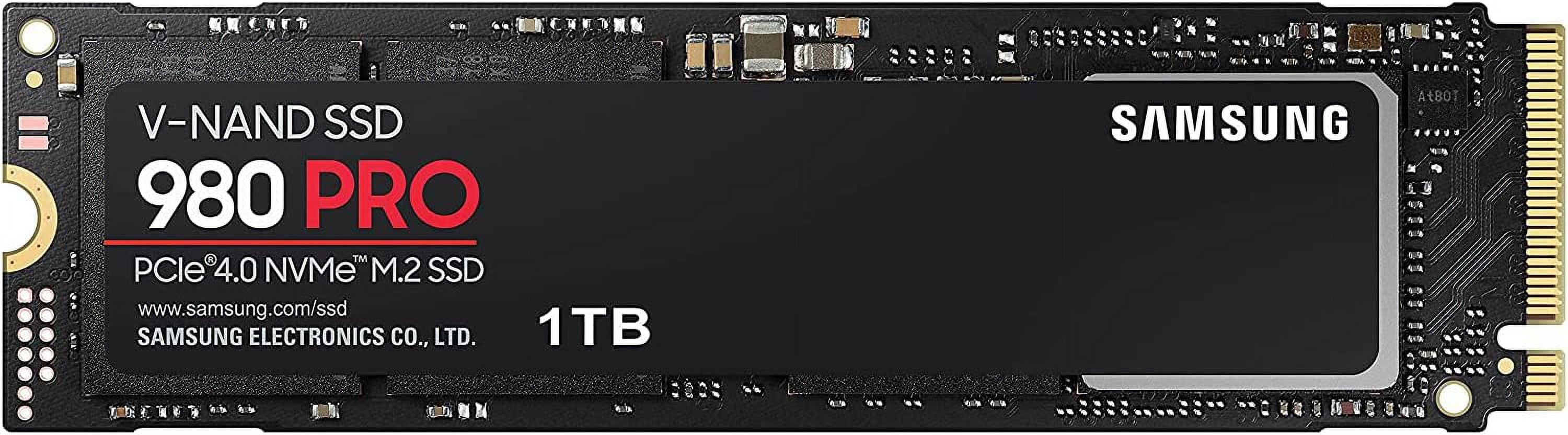 1TB PCIe 4.0 NVMe SSD Bundle with 32GB SDHC Memory Card and Microfiber Cleaning Cloth U85593