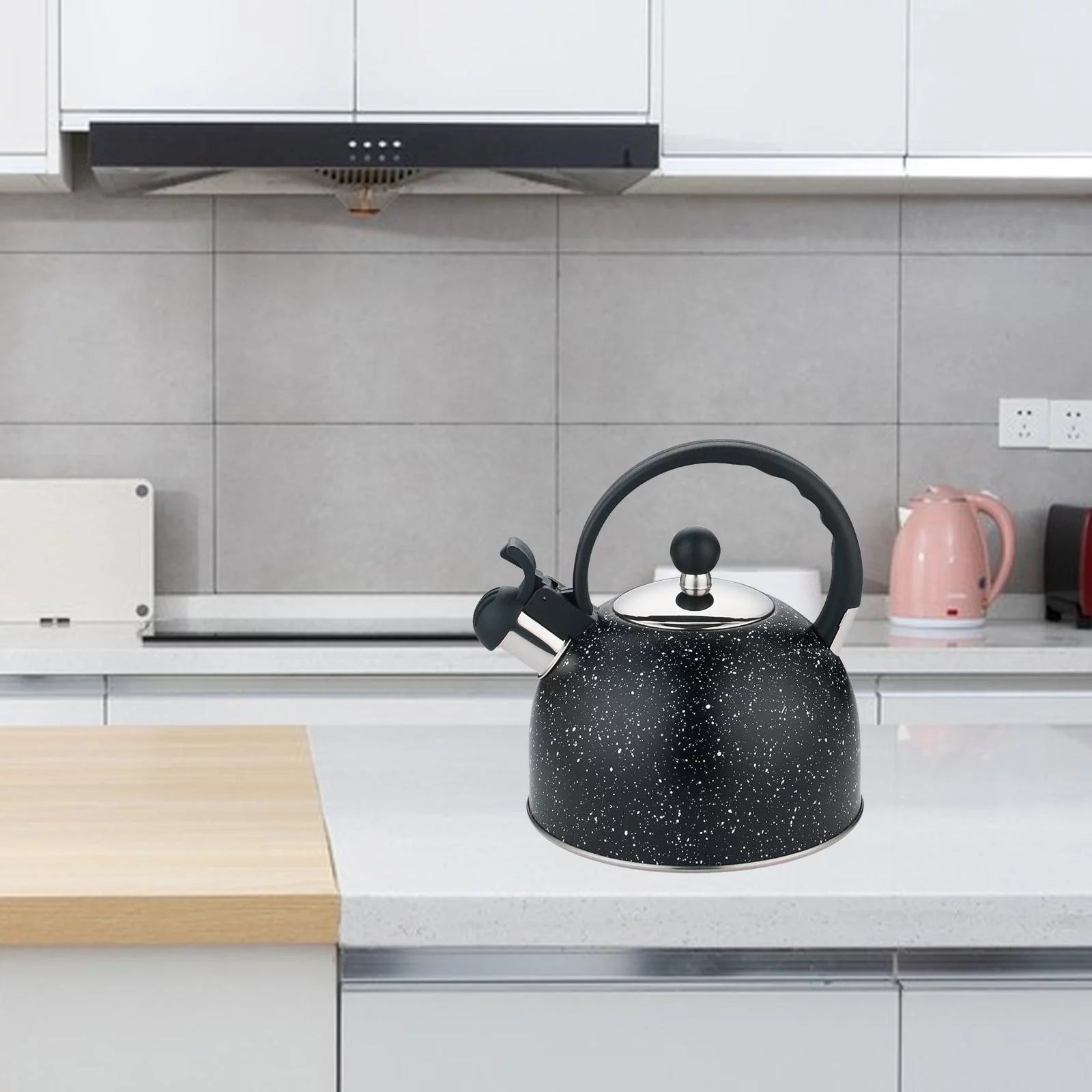 2L Stainless Steel Whistling Kettle J808