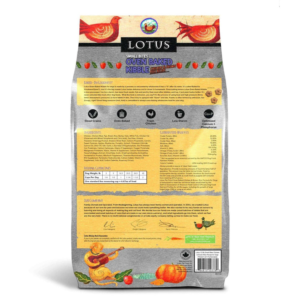 Chicken Small Bites Dry Dog Food L6548