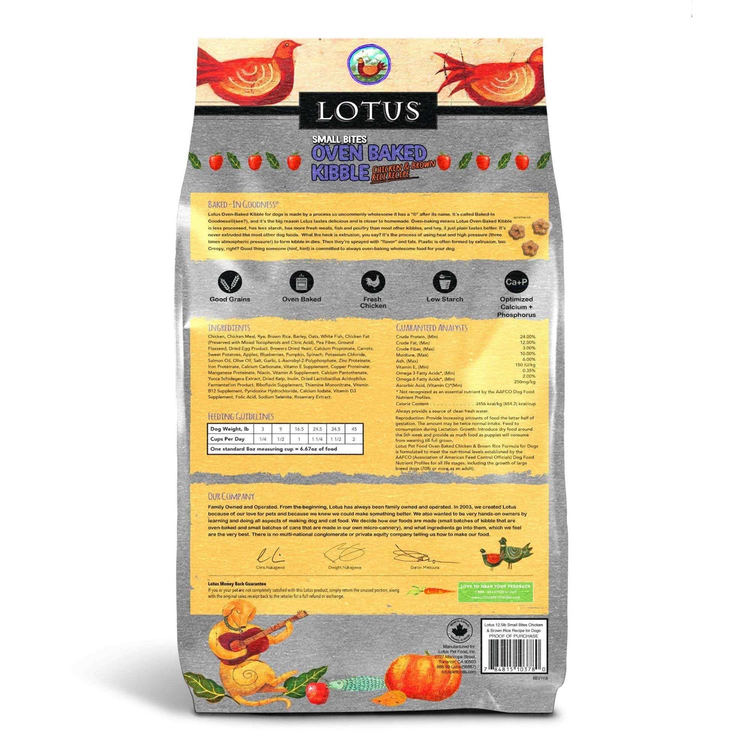 Chicken Small Bites Dry Dog Food L6548