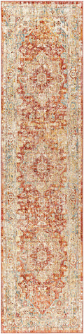 Black Purple Red 2'7" x 10' Runner Rug Q95670