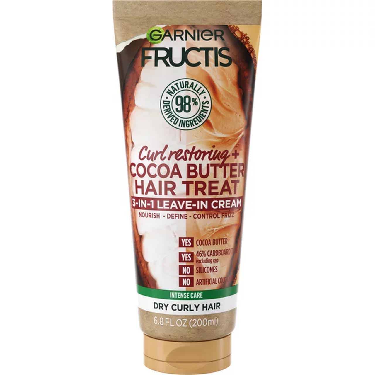 Curl Restoring Cocoa Butter Hair Treat 3 In 1 Leave In Cream 6.8oz W780
