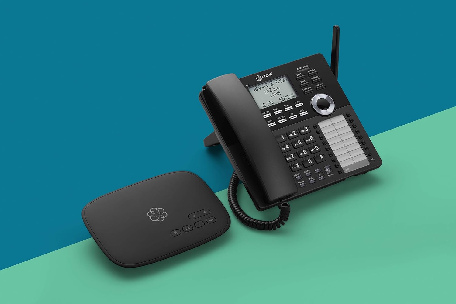 Black Wireless Business Desk Phone H9729
