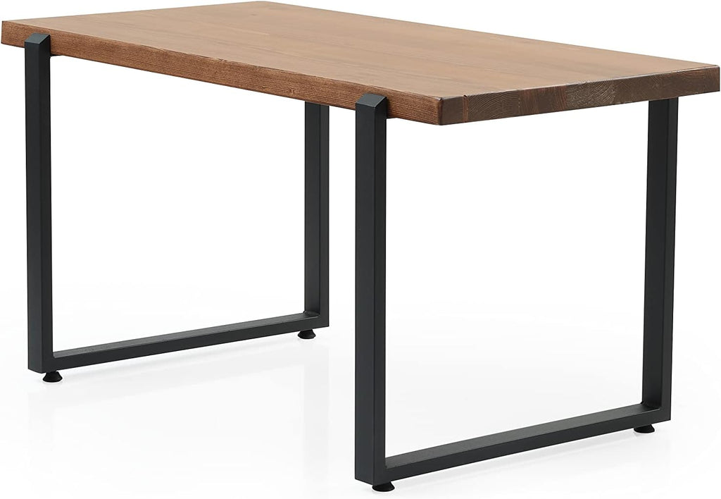 39'' Live Edge Solid Wood Rustic Coffee Table N237