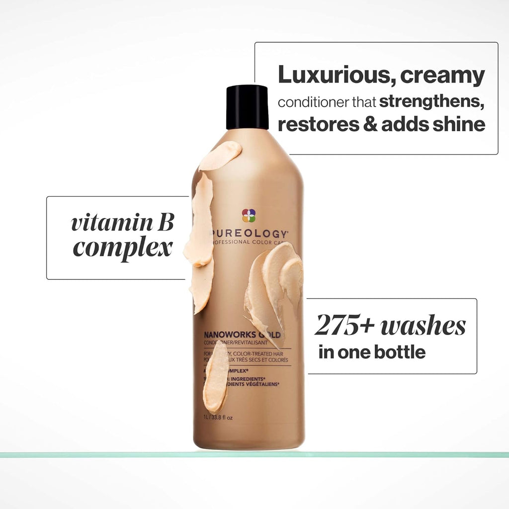 Nanoworks Gold Shampoo & Conditioner Bundle 33.8 Fl. Oz. Z757790